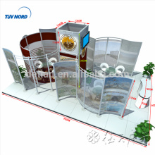 Detian Offer modular trade show stands ideas exhibition stands booth design and construction